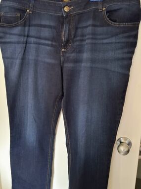 Lee Women's Indigo Skinny Jeans with Subtle Fading
